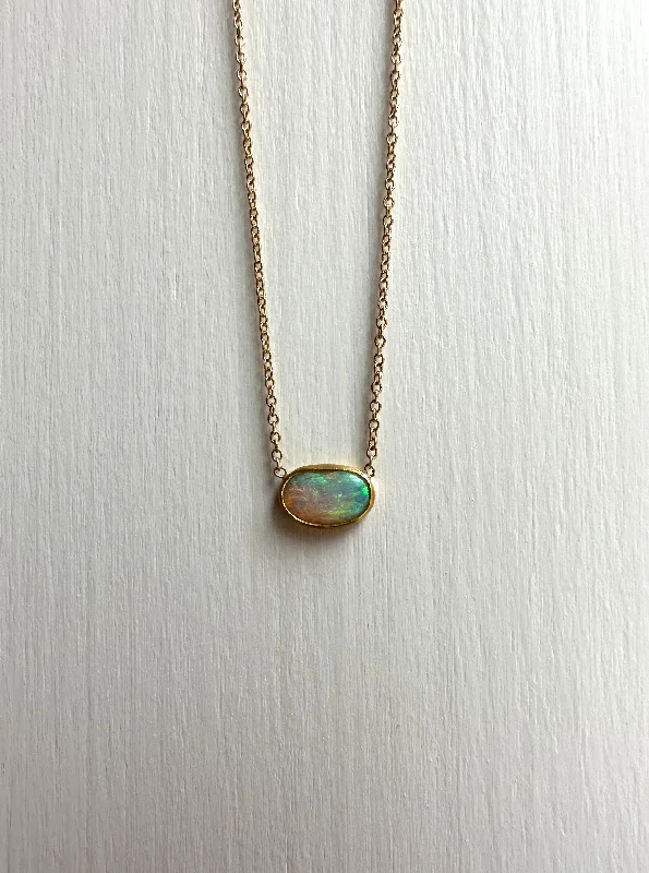 Organic Opal Necklace