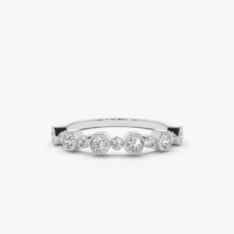 14K White Gold