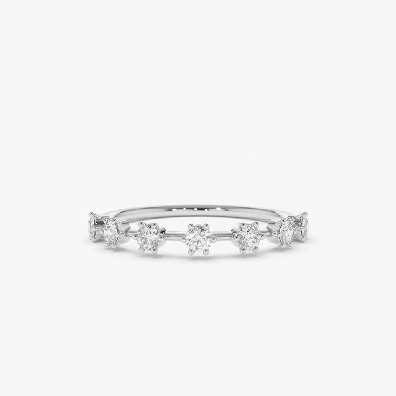 14K White Gold