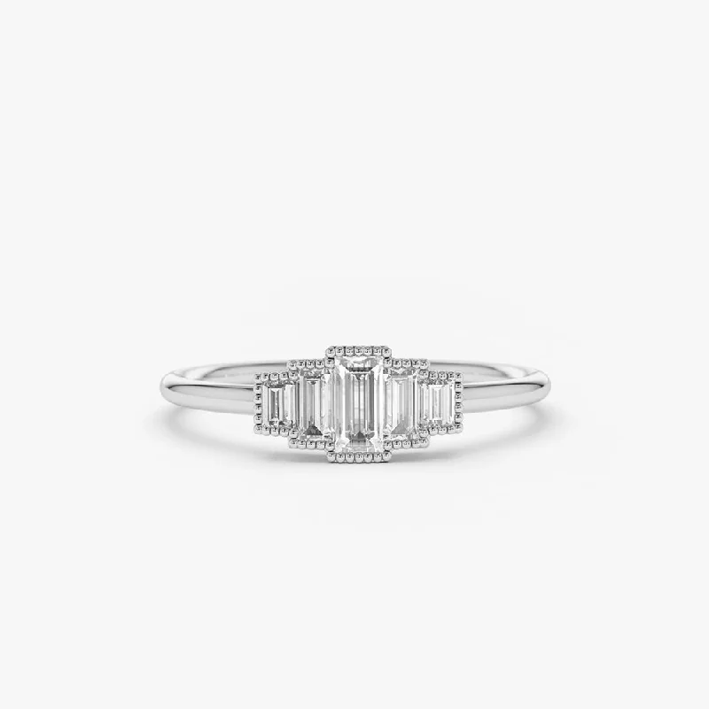 14K White Gold