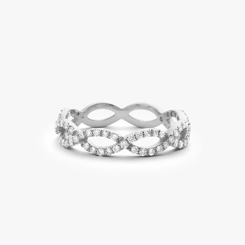 14K White Gold