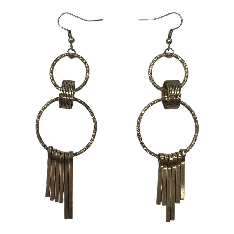 Earrings Dangle/Drop By Plunder In Gold