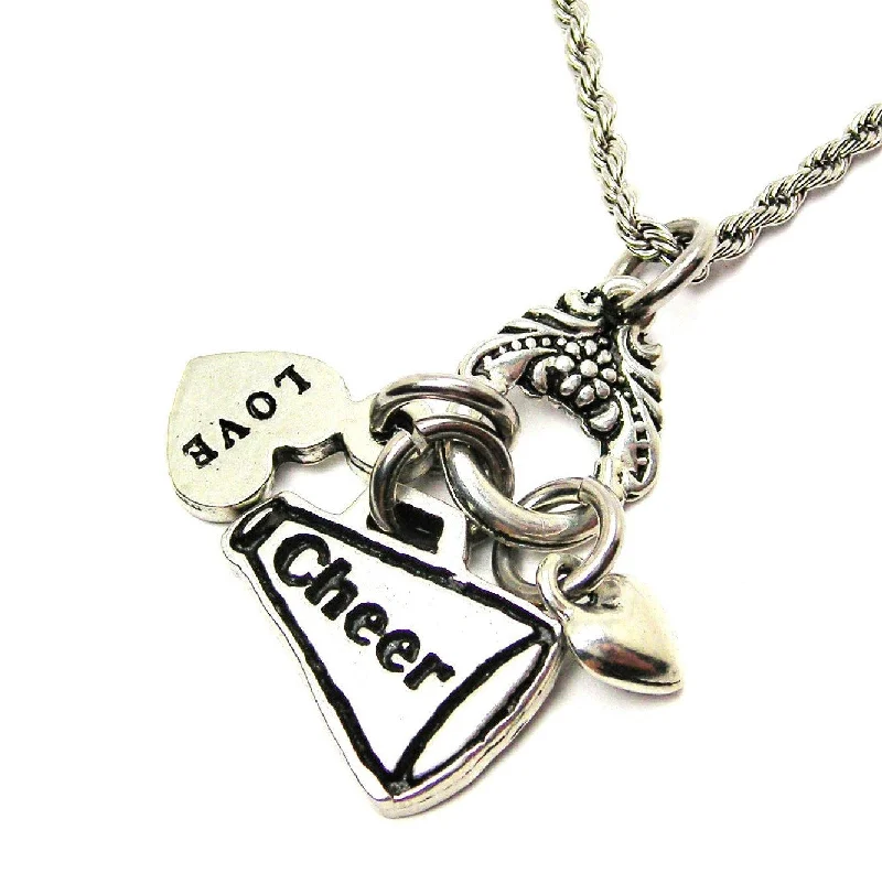 Cheer Megaphone Catalog Necklace