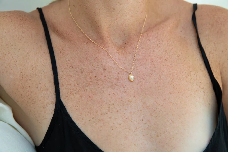 Organic Pearl Necklace