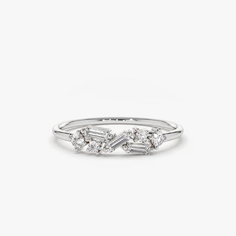 14K White Gold