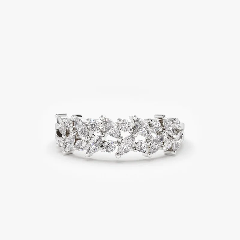 14K White Gold