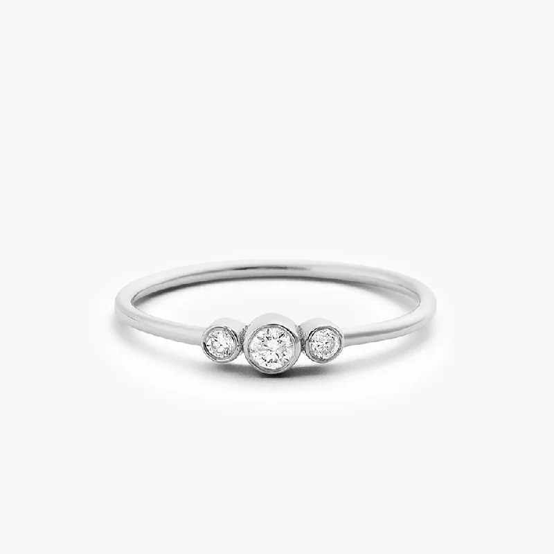 14K White Gold