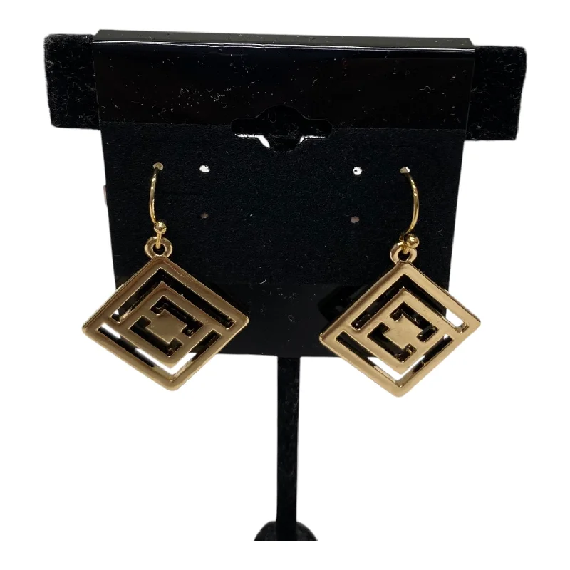 Earrings Dangle/Drop By Liz Claiborne In Gold