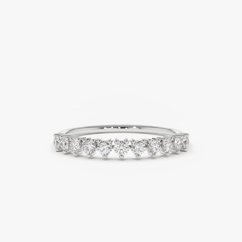 14K White Gold