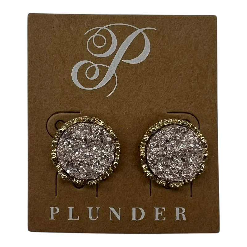 Earrings Stud By Plunder In Rose Gold