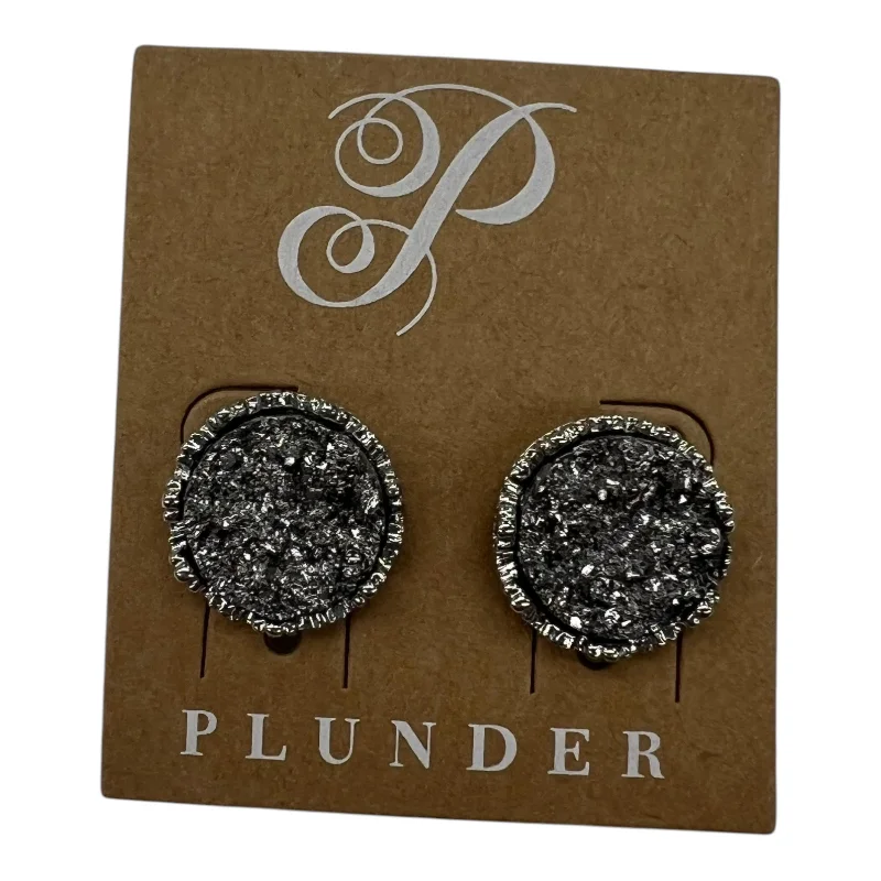 Earrings Stud By Plunder In Silver