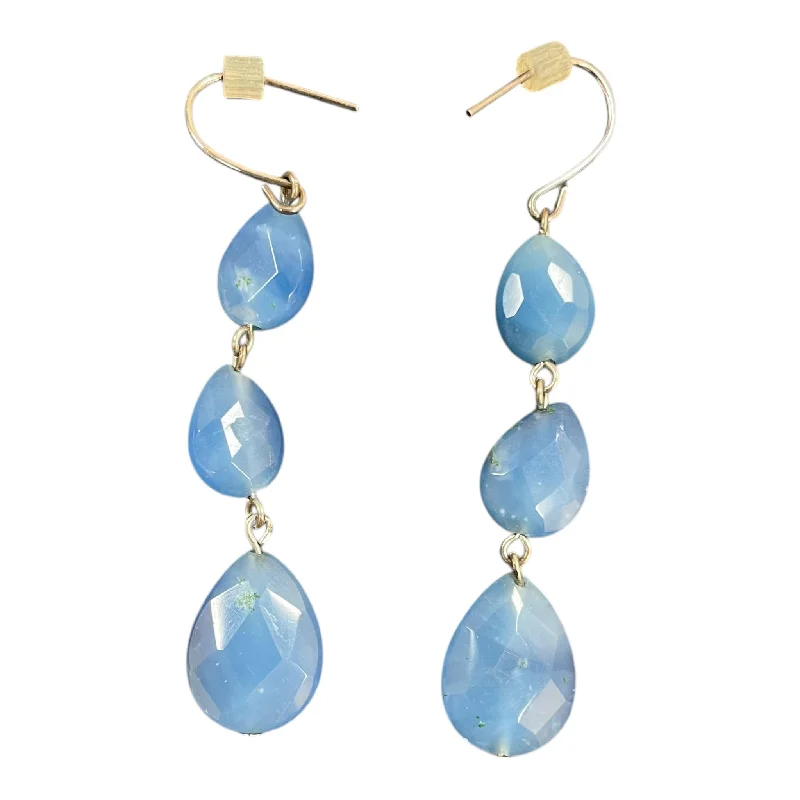 EARRINGS DANGLE/DROP by  CINER In BLUE