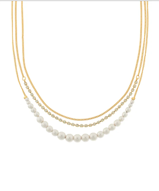 Tiffany Pearl Jewel Necklace