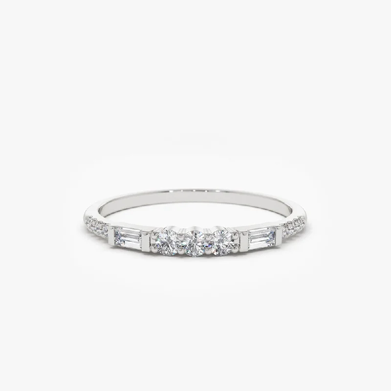 14K White Gold