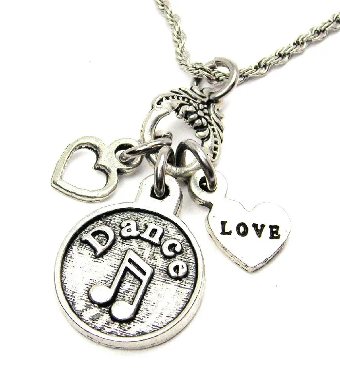 Dance With Music Note Catalog Necklace