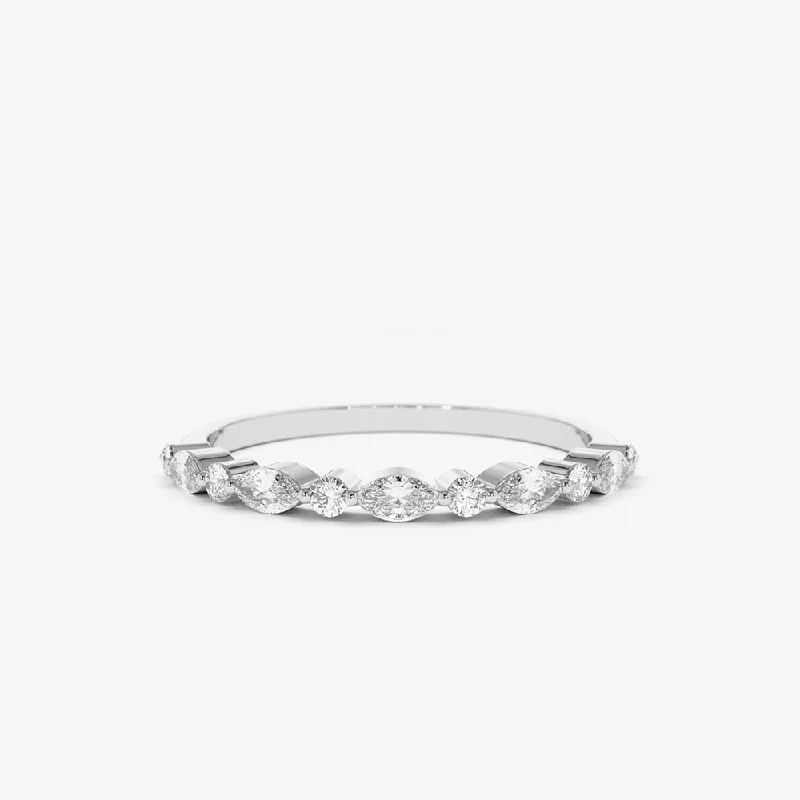 14K White Gold