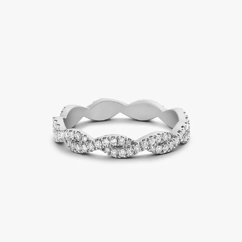 14K White Gold