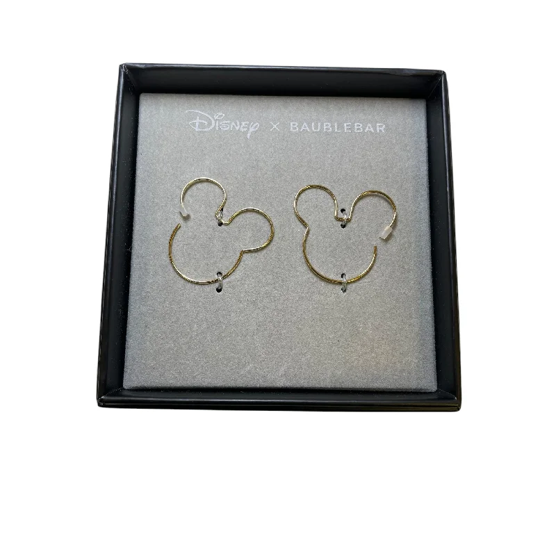 Earrings Dangle/Drop By Disney Store In Gold