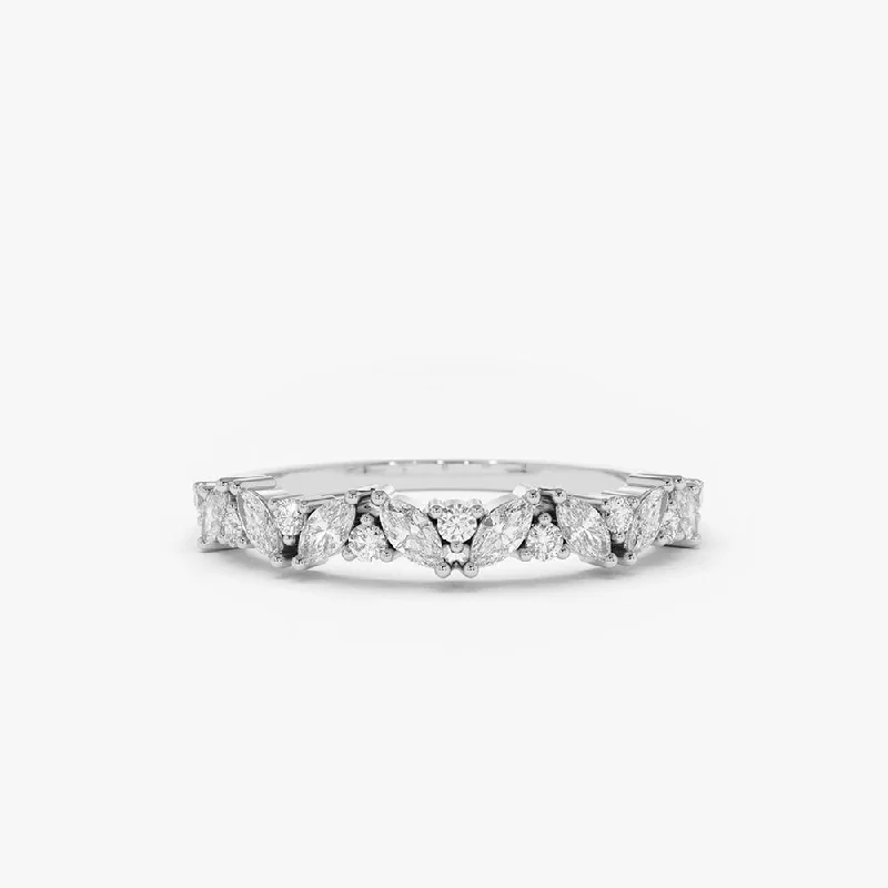 14K White Gold