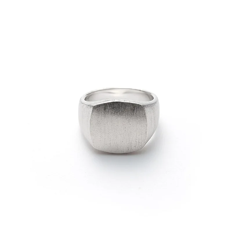 Signet Ring Brushed