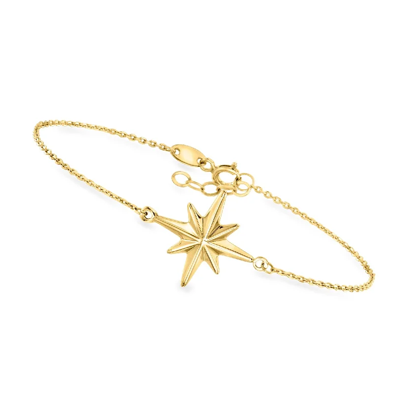 Canaria 10kt Yellow Gold North Star Bracelet