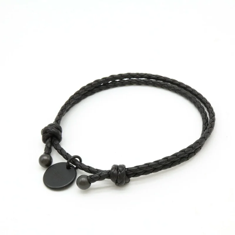 Bottega Veneta Leather Charm Bracelet (Pre-Owned)