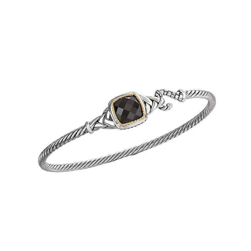 Onyx Rope Bracelet