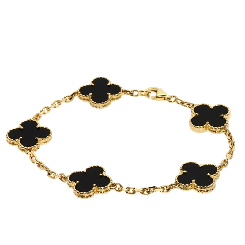 Van Cleef & Arpels yellow  (18K) Charm Bracelet (Pre-Owned)