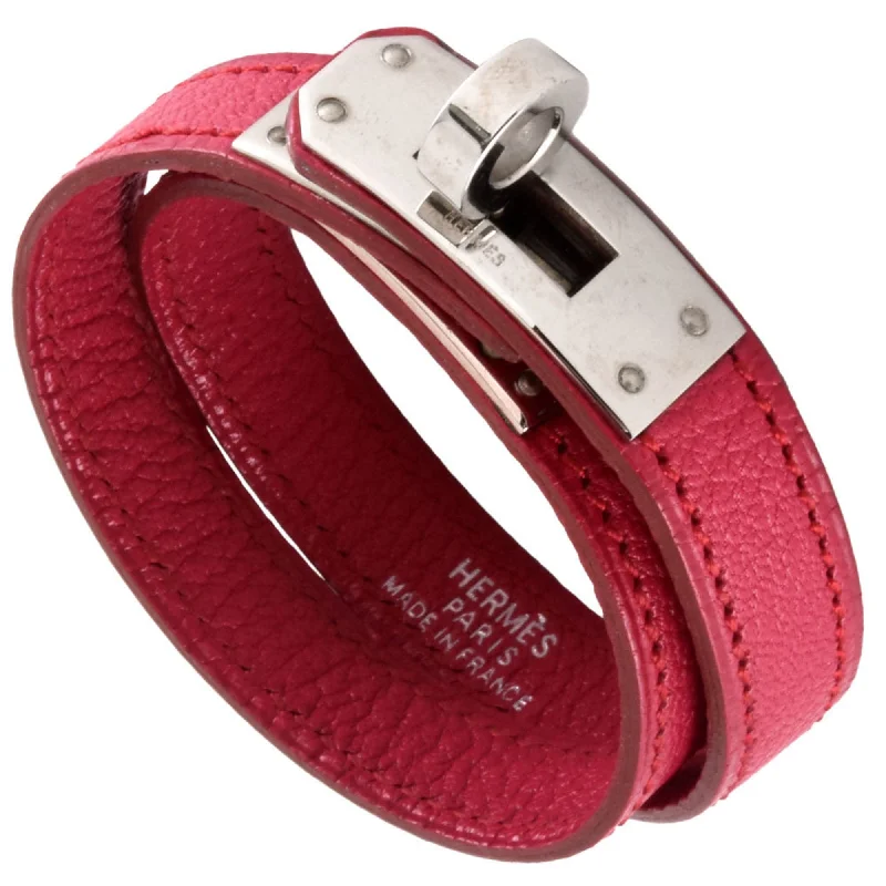 Hermes Kelly  Leather Charm Bracelet (Pre-Owned)