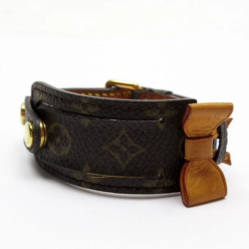 Louis Vuitton  Leather Charm Bracelet (Pre-Owned)