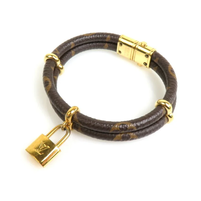 Louis Vuitton  Canvas Monogram Charm Bracelet (Pre-Owned)