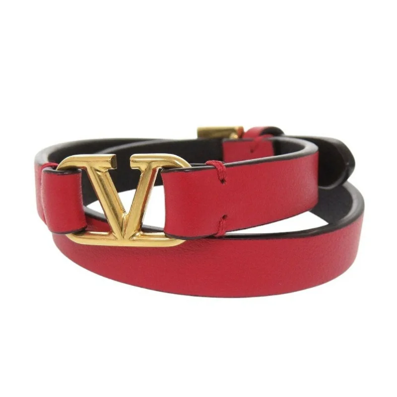 Valentino Garavani  Leather Charm Bracelet (Pre-Owned)