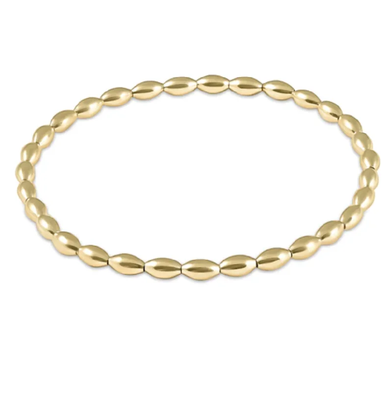 E Newton Harmony Small Gold Bead Bracelet