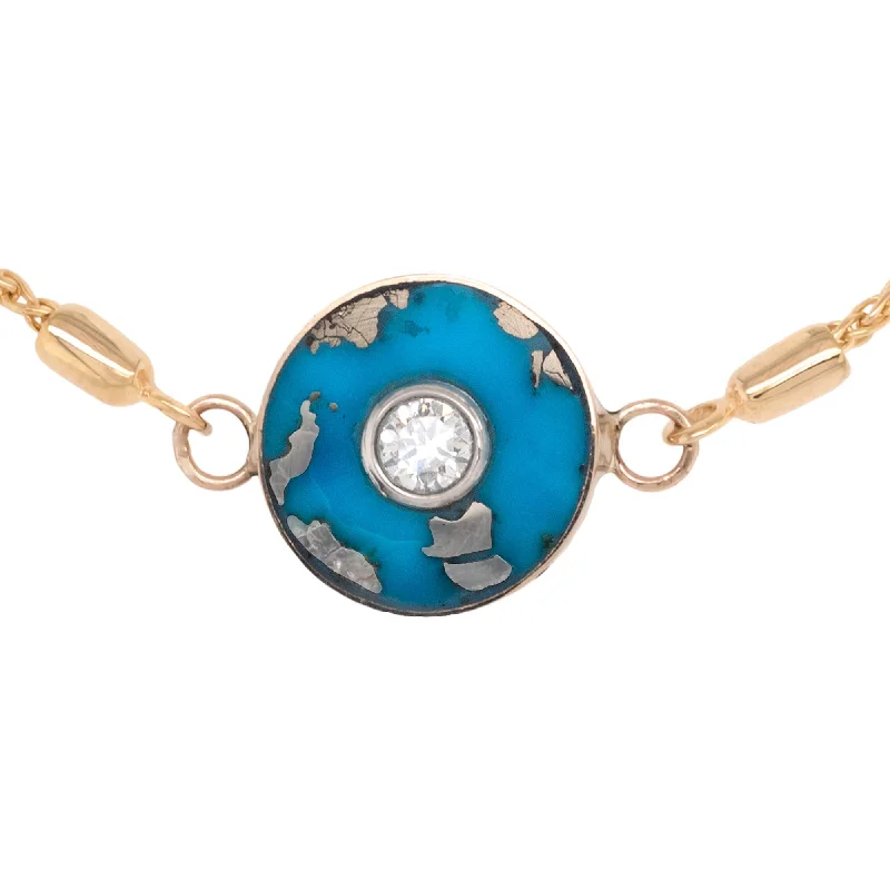 Cerclen Bolo Bracelet - Morenci Turquoise